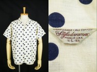 50’s vintage cotton shirt 半袖 コットンシャツ 買取査定