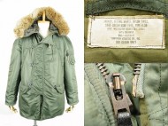 60’s 米軍 SOUTHENRN ATHLETIC社 N-3B フライトジャケット 買取査定