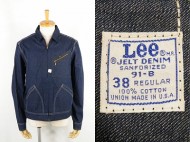 70’s Lee リー 91-B デニムジャケット size 38 デッド 買取査定