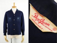 50’s Vintage Gabardine Shirt Don quan 長袖 ギャバジンシャツ 買取査定