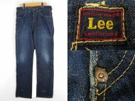 40’s Lee リー 101B センター赤タグ 股リベット 良好 買取査定