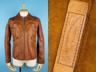 70’s イーストウエスト East West Leather Jacket Sun flower サンフラワー 買取査定