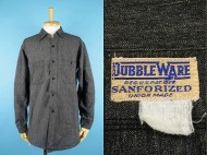 40’s DUBBLE WARE Chambray Shirt ブラック シャンブレーシャツ 買取査定