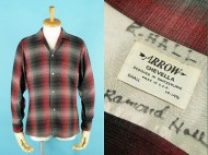60’s Vintage Rayon Shirt ARROW アロー 長袖 ギャバシャツ 買取査定