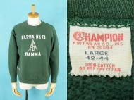 60’s Champion チャンピオン 3段プリント ランタグ スウェット 買取査定