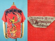 50’s Vintage Aloha shirt Artvogue バックパネル ハワイアンシャツ 買取査定