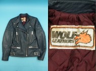 70’s WOLF LEATHERS ウルフレザー ダブル ライダースジャケット 買取査定