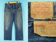 60’s LEVIS リーバイス 501 501 BIGE 稀少 買取査定