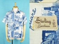 50’s Vintage Aloha shirt Sterling ハワイアンシャツ ピクチャー 買取査定