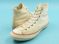 60’s コンバース チャックテイラー Hi 三ツ星 生成り 良好 買取査定