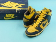 85年製 NIKE ナイキ DUNK HI ダンク オリジナル 黄紺 箱付 買取査定