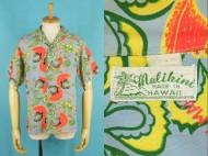 40’s Aloha shirt malihini マリヒニ ハワイアンシャツ 良好 買取査定