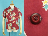 50’s 半袖 ハワイアンシャツ オールオーバー 買取査定
