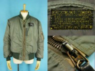 50’s 米軍 MA-1 フライトジャケット MIL-J-8279A TOPS APPAREL社製 買取査定