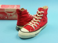 70’s CONVERSE コンバース ALL STAR オールスター レッド HI 買取査定