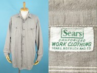 50’s Sears シアーズ シャンブレーシャツ グレー 買取査定