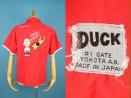 50’s DUCK 横田エアベース 半袖 ボーリングシャツ チャーリーブラウン 日本製 買取査定