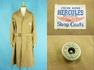 50’s HERCULES ヘラクレス HBT ショップコート ベージュ 買取査定