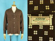 50’s ARROW アロー 長袖 ギャバシャツ レーヨン 買取査定