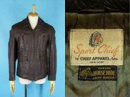 40′s SPORT CHIEF スポーツチーフ レザージャケット ホースハイド 買取査定