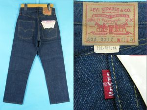 LEVIS 505 BIE 売却